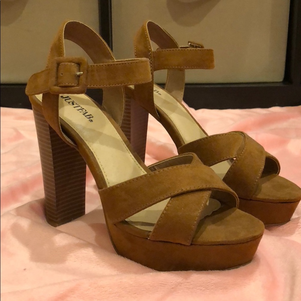 Brown Sandal Heels